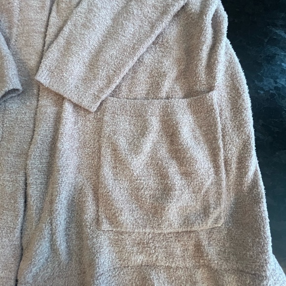 Barefoot Dreams Cozy Chic Lite Cardigan in Soft Beige - Picture 2 of 4